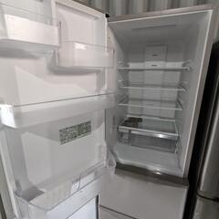 日立　3ドア冷凍冷蔵庫　R-K32JVL　2019年製　315L　左開き