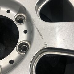 BS BRIDGESTONE NR280 社外ホイール 17インチ 4本 7.5J6HPCD139.7+35 パジェロ等　(VHQ048)