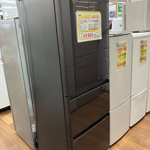 335L　3ドア冷蔵庫　パナソニック　2022年製(B7-22)