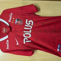 浦和レッドダイヤモンズサイン入りホームユニフォーム