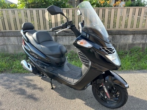 ⭐️SYM.RV125低燃費FIモデル⭐️プラグ・オイル・ブレーキフルードなど交換済で快調です！125cc原付2種スクーター・ピンクナンバー⭐️