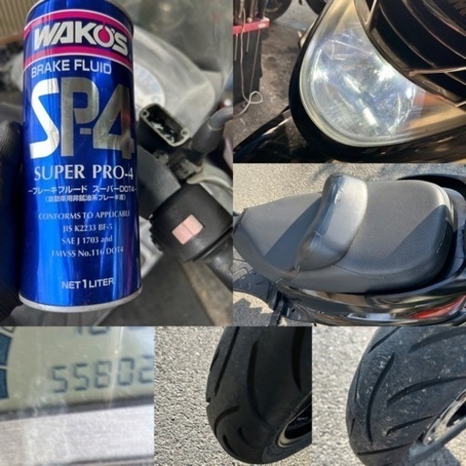 ⭐️SYM.RV125低燃費FIモデル⭐️プラグ・オイル・ブレーキフルード