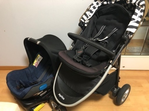アップリカ(Aprica) スムーヴ ベビーカー チャイルドシート セット