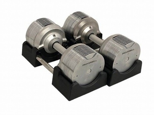 PROVERBELL プロバーベル 可変式ダンベル 41.5Kg×2 引き取り