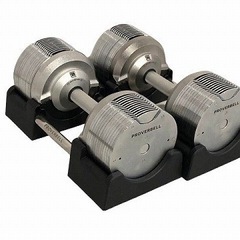 【美品】プロバーベル 可変式ダンベル41.5kg 2個セット 引取りのみ プロバーベル 41.5kg 可変式ダンベル 2個セット