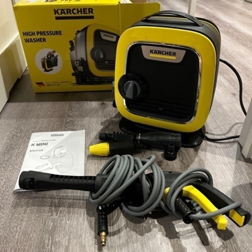 ケルヒャーK MINI 高圧洗浄機 値下げしました （K MINI 自吸水道