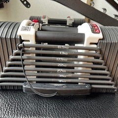 決まりました。可変式ダンベル　インクラインベンチ