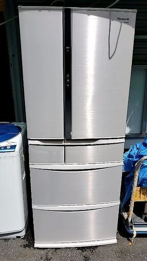 Panasonic6ドア冷蔵庫。2012年。部品欠損品