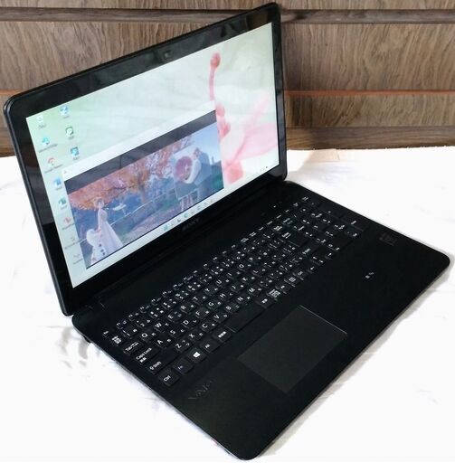 【きれい】Windows11 ブルートゥース搭載 SONY薄型ノートパソコン BlueLEDマウスプレゼント中 (15.5型 Office2021)