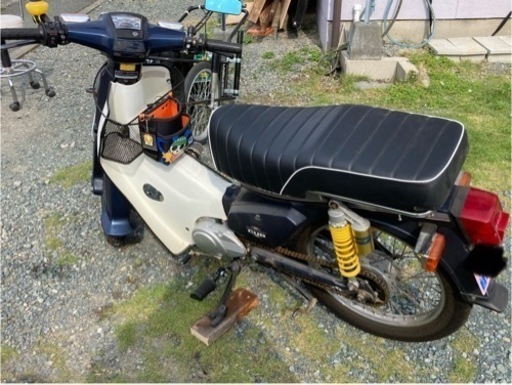 (決まりました)　ホンダ　カブ　角目　クラッチミッション125cc 現在不動 決まりました) ホンダ カブ 角目 クラッチミッション125cc 現在不動