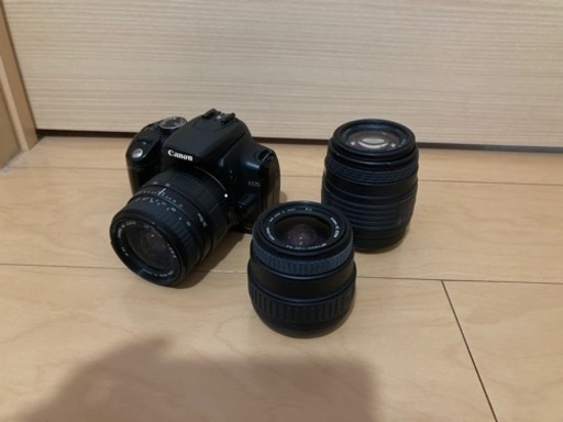 ⭐️デジタル一眼レフカメラ Canon レンズ3本セット⭐️