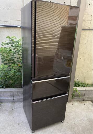 2020年製 美品 MITSUBISHI 三菱電機 冷蔵庫MR-CX37E-BR