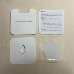 Apple iPhone12 SIMピン ステッカー