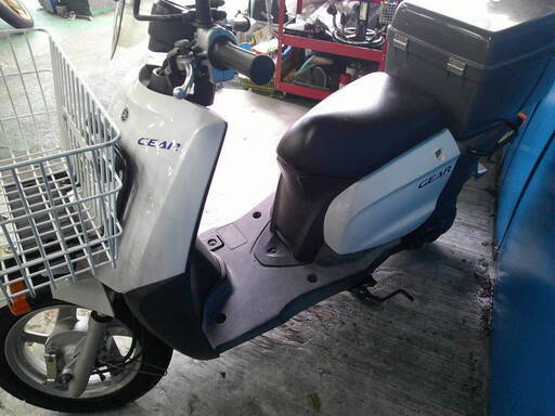 YAMAHA ギア-4 白 エンジン始動動画 自賠責保険で乗れます 半額配送キャンペーン 期間限定 現状渡し諸経費￥0 横浜 P-Yard YAMAHA ギア-4屋根 白 エンジン始動確認 自賠保険で乗れます 半額配送