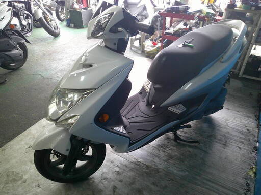 YAMAHA VOX 白 格安提供車 エンジン始動動画 半額配送キャンペーン 期間限定 現状渡し諸経費￥0- 横浜 P-Yard YAMAHA VOX 白 格安提供車 エンジン始動動画 半額配送キャンペーン