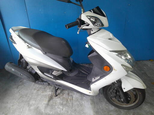 YAMAHA シグナス125XSR-2 白 格安提供車  半額配送キャンペーン 現状渡し諸経費￥0- 限定価格 横浜 P-Yard