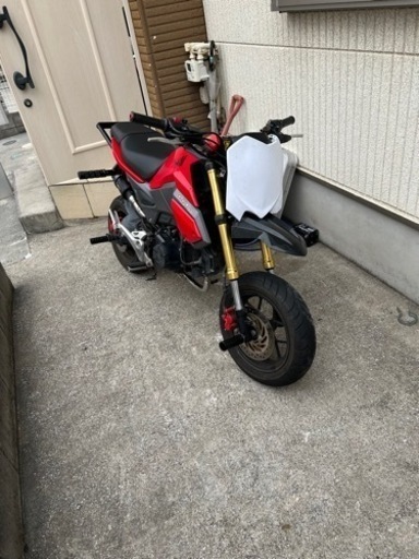 GROM モタード仕様　スタント仕様