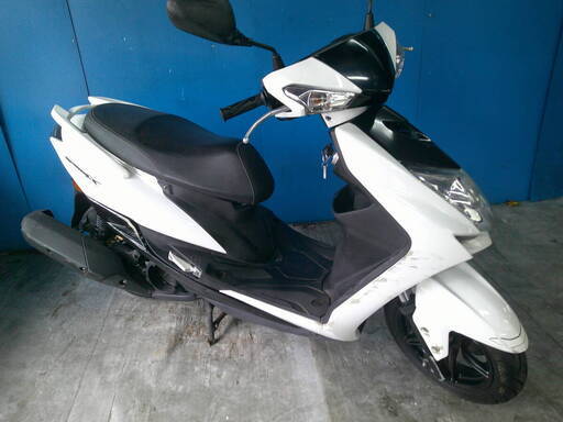 YAMAHA シグナス125XSR-3 白 自賠責保険で乗れます 半額配送キャンペーン 現状渡し諸経費￥0- 横浜 P-Yard