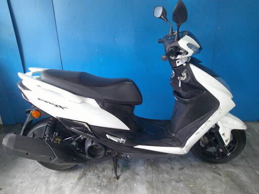 YAMAHA シグナス125XSR-3 M黒 エンジン始動確認 自賠責保険で乗れます 半額配送キャンペーン 現状渡し諸経費￥0- 横浜 P-Yard YAMAHA シグナス125XSR-3 白 自賠責保険で乗れます 半額配送