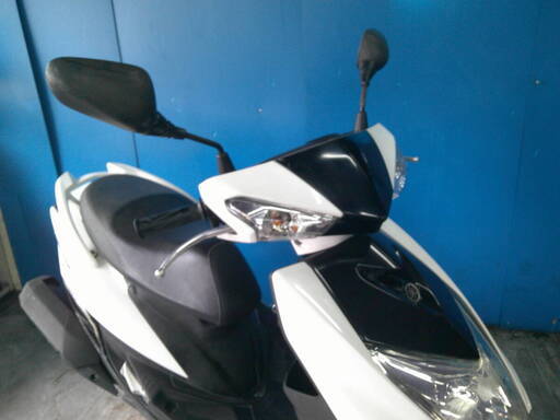 YAMAHA シグナス125XSR-3 白 自賠責保険で乗れます 半額配送