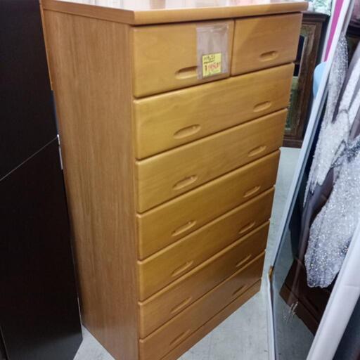7段ハイチェスト☆完成品家具☆