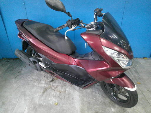 HONDA PCX125-2 ワイン 格安提供車  半額配送キャンペーン 期間限定 現状渡し諸経費￥0- 横浜 P-Yard