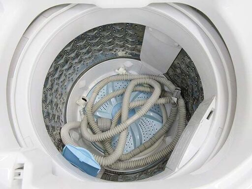 恵庭】東芝 2019年製 全自動洗濯機 洗濯機 6kg AW-6G6 ふろ水ポンプ  