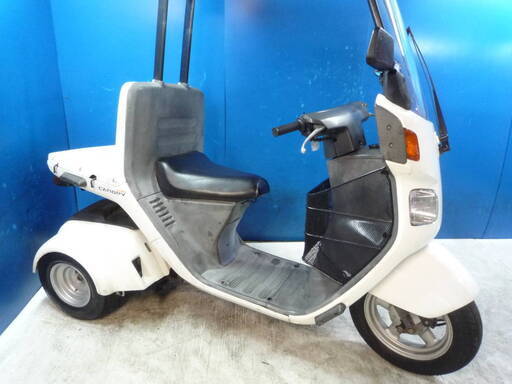 HONDA ジャイロキャノピー-2 白 半額配送キャンペーン 限定車体価格 現状渡し諸経費０円 始動確認済み 自賠加入で乗れます 横浜 P-Yard