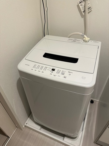 【2024年購入】洗濯機（アイリスオーヤマ）ほぼ未使用！