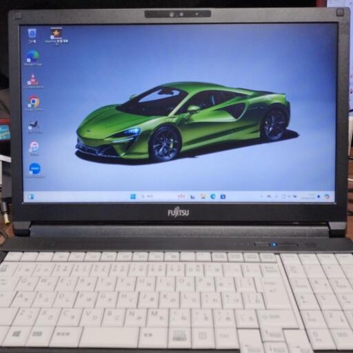 【成約 7/9 13時 お渡し予定】富士通 LIFEBOOK 512GB SSD ノートパソコン Windows11 Office