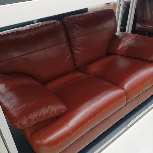 ★ジモティー割あり★2Pソファー　現状販売　高さ(H)67× 幅(W)130× 奥行(D)80(cm)　【joh1649】
