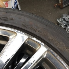 アルミホイール・タイヤセット 4本 225/45/R18 8J