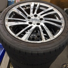 アルミホイール・タイヤセット 4本 225/45/R18 8J