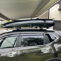 ルーフボックスルーフキャリアのセット　車のパーツ 内装、インテリア