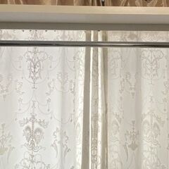 上下棚付き モダン頑丈ハンガーラック シングル 幅120cm x 2個