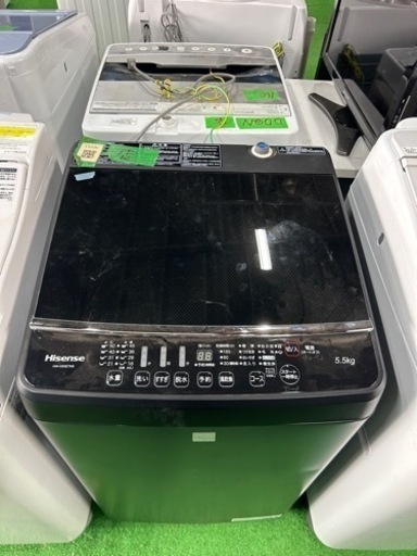 早い者勝ち大セール‼️‼️＋ご来店時、ガン×2お値引き‼️Hisense(ハイセンス) 2019年製 5.5kg 洗濯機