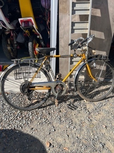 40年前の昭和の自転車