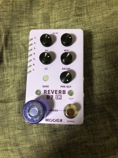 mooer  \nR7×2 リバーブ