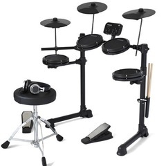 最終値下げ。電子ドラム　ヘッドホン、イス付き 最終値下げ。電子ドラム ヘッドホン、イス付き