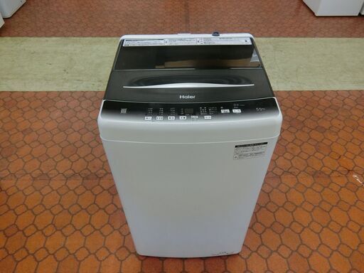 ID 518421　洗濯機5.5K　ハイアール　２０２２年　JW-U55HK