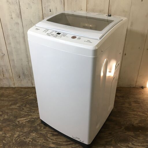 AQUA アクア 7.0Kg 洗濯機 AQW-S7M 2022年製 動作確認済み 24g菊TK