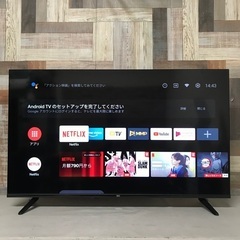 即日受渡❣️2年前購入43型チューナーレスAndroidモニター23500円