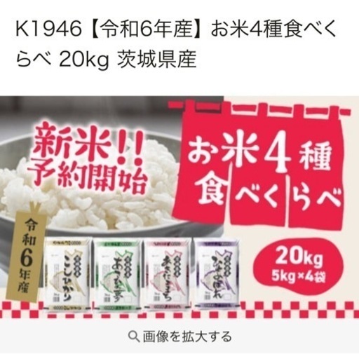 お米 20kg 2024年６月下旬産\n