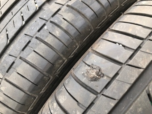 カローラツーリング純正ホイール夏タイヤ付き8部山 (、、、) 札幌の  