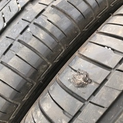 カローラツーリング純正ホイール夏タイヤ付き　8部山