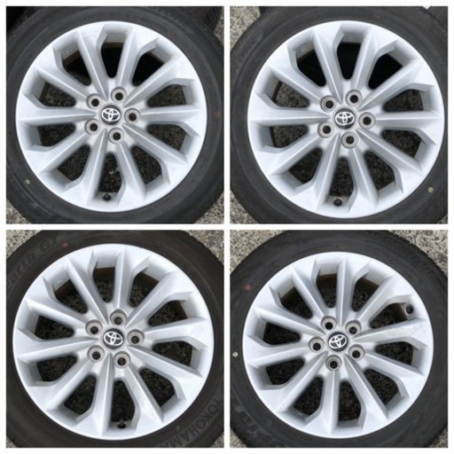 カローラツーリング純正ホイール夏タイヤ付き8部山 (、、、) 札幌の  