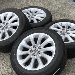カローラツーリング純正ホイール夏タイヤ付き　8部山