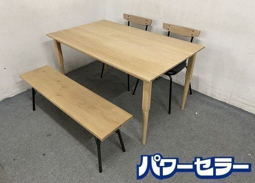 ACME FURNITURE/アクメファニチャー コルトンダイニングテーブル1350 グランドビュー ベンチ チェア 中古家具 店頭引取歓迎 R8501