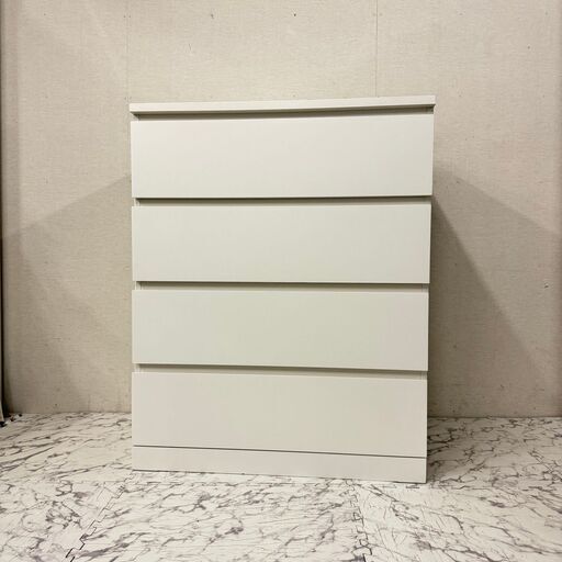 18545  IKEA 4段　チェスト　タンス   ◆大阪市内・東大阪市他 6,000円以上ご購入で無料配達いたします！◆ ※京都・高槻・枚方方面◆神戸・西宮・尼崎方面◆生駒方面、大阪南部方面　それぞれ条件付き無料配送あり！