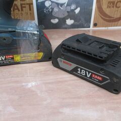 ボッシュ　BOSCH　GDX18V-180　インパクトレンチ　バッテリ18V 2.0Ah二個/充電器付き　中古品　【ハンズクラフト宜野湾店】
